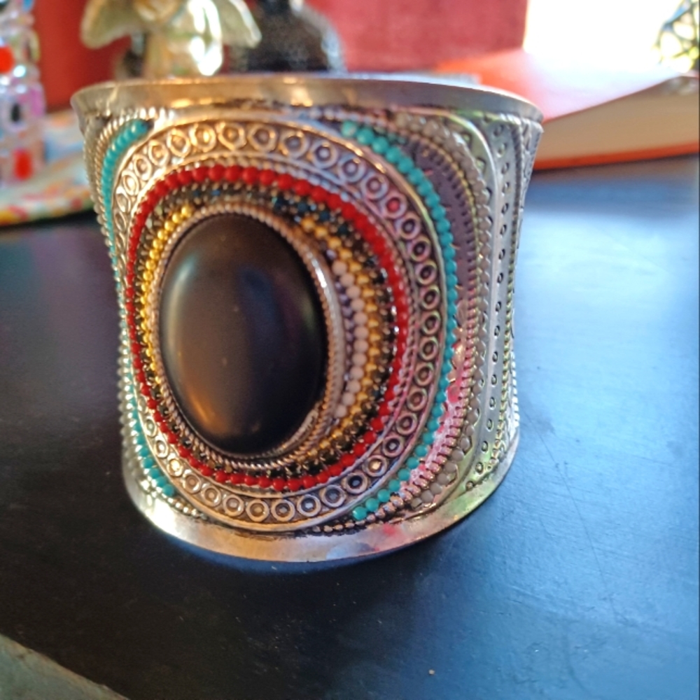 Sterling silver turquoise bracelet